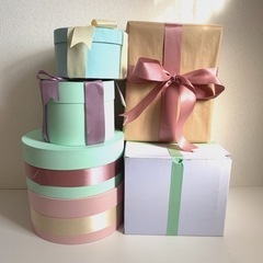 《あげます》ディスプレイ用ギフトボックス《3月まで》