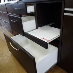 ニトリ　2枚扉キッチンボード　コパン　80KB【愛品倶楽部柏店】の画像