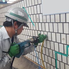 【未経験OK】タイル工・下地補修工事 スタッフ募集