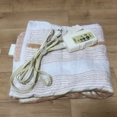 【無料で譲ります】KODEN電気毛布110×56㎝