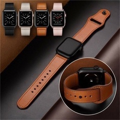 Apple Watch レザーベルトの画像