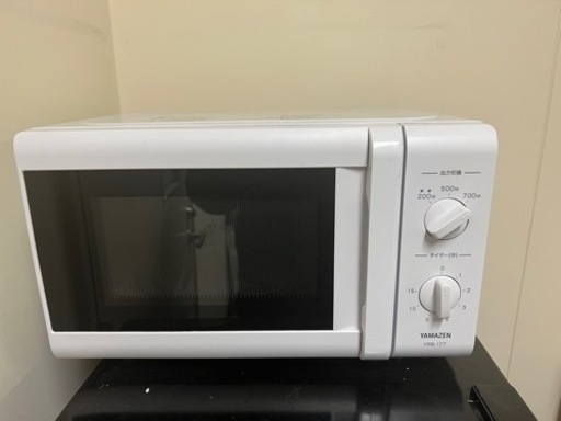 決定済み　電子レンジと電気ポット　セット