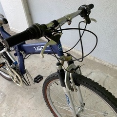 片山右京モデル　折りたたみ自転車　3段＋6段変速の画像