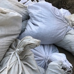 🌈残土 土嚢 🌈欲しい方取りに来てくださいー😭の画像