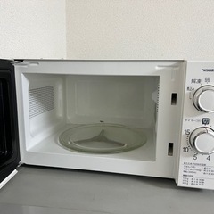 決まりました　TWINBIRD 電子レンジの画像