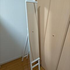 「お取引決定」全身鏡 ホワイトの画像