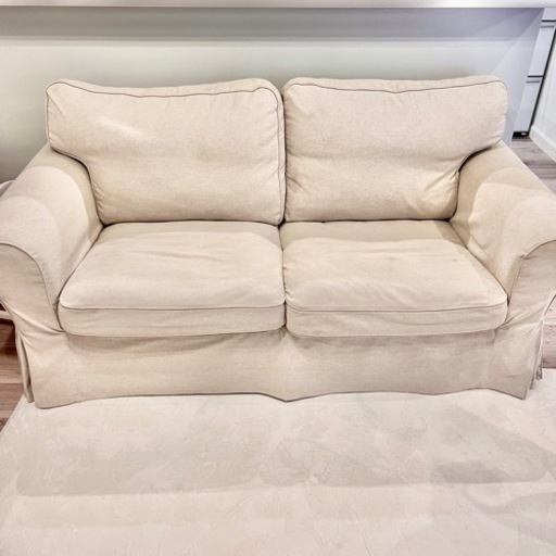 【美品】EKTORP エークトルプ 2人掛けソファ