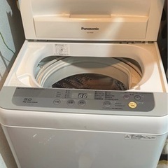 決まりました　Panasonic 洗濯機の画像