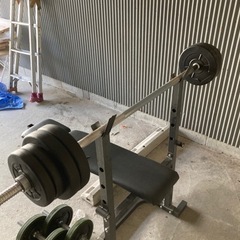 ベンチプレス　ダンベルセット