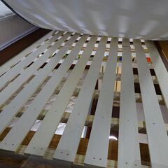 ニトリ　レッグタイプ　シングルベッド　Nスリープハード　カルバーS【愛品倶楽部柏店】の画像