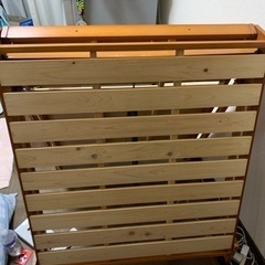 折りたたみベッド　シングルサイズ　取りに来る方のみの画像