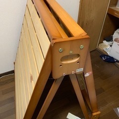 折りたたみベッド　シングルサイズ　取りに来る方のみの画像