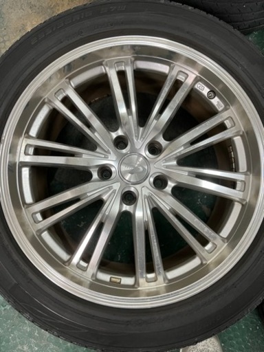 weds レオニス　１８インチ　皮付き