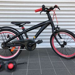 ブリヂストン レベナ 子供用 自転車 補助輪付 18インチ 軽量の画像