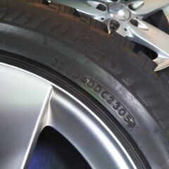 冬 ベンツ純正 SLK【富山】16インチ ベンツ Cクラス メルセデス ベンツ SLK280(R171)純正ホイール スタッドレス 中古4本（205/55R16　225/50R16）の画像