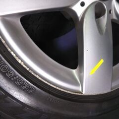 冬 ベンツ純正 SLK【富山】16インチ ベンツ Cクラス メルセデス ベンツ SLK280(R171)純正ホイール スタッドレス 中古4本（205/55R16　225/50R16）の画像
