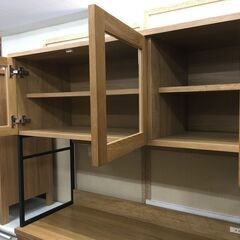 アデペシュ　スプレム120　キッチン収納　食器棚　キッチンボード　横幅120cm　おしゃれ　ナチュラル　北欧　シンプル　インダストリアル　ヴィンテージ風　堺市　石津の画像