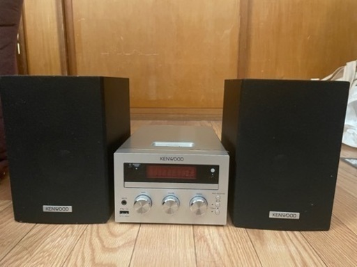 【早い者勝ち】コンポ　KENWOOD RD-M616 リモコン、スピーカー付き