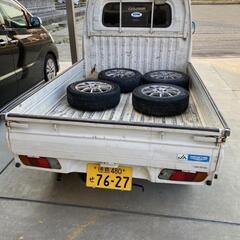 三菱　ミニキャブ　軽トラ　車検付き　エアコン パワステ　四駆hi Lo切り替えの画像