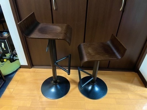 カウンターチェア　2品　
