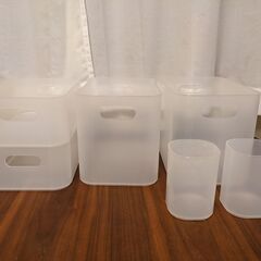 無印良品　ポリプロピレンメイクボックスの画像