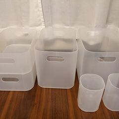 無印良品　ポリプロピレンメイクボックスの画像