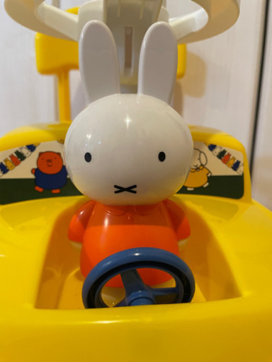 ミッフィー 手押し車 足蹴り車 足漕ぎ車 乗用玩具 フレンドカー