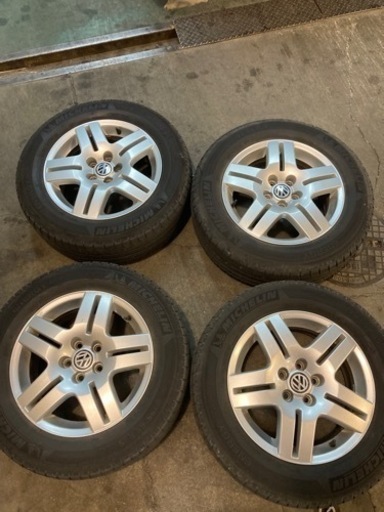 フォルクスワーゲン 純正ホイール ミシュランタイヤ4本セット