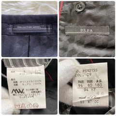 最終値下げ⭐️Ｐ.Ｓ.ＦＡカッコいいスーツ⭐️サイズ94 Y7⭐️の画像