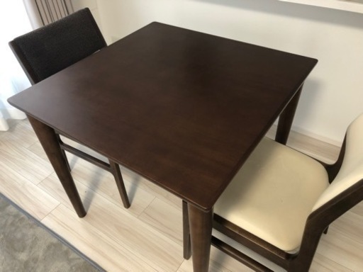 【値下げ　カリモク60＋】 ダイニングテーブル　ダイニングチェア