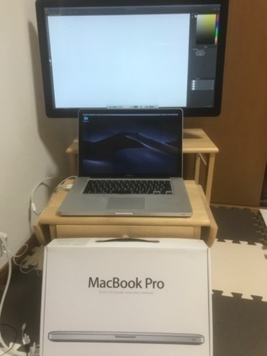 APPLE MacBook Pro15インチと27インチモニターのセット