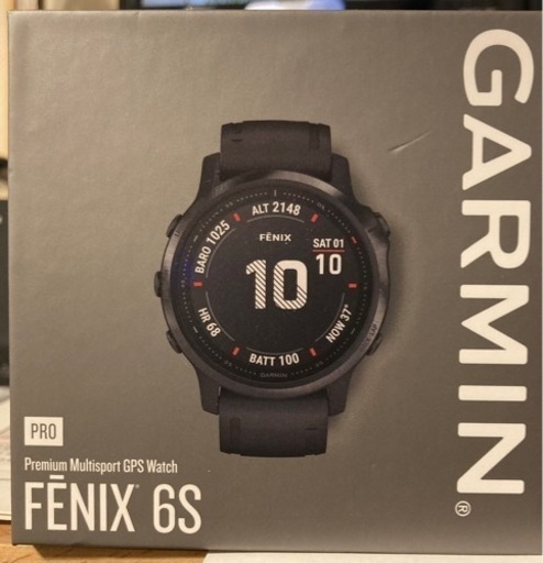 値下 美品格安 US版 Garmin Fenix 6S Pro Black Multi Sport Watch ゴルフ、ラン、ジムetc. ガーミン