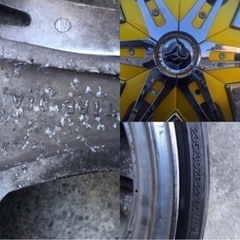 早い者勝ち#235/30ZR22 90WXL ホイールと夏タイヤ四本セットの画像