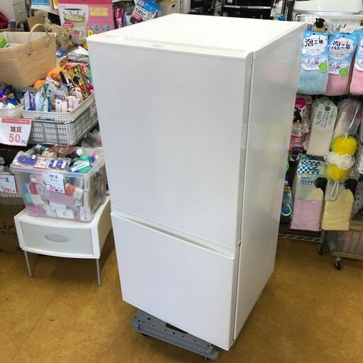 名古屋近郊限定送料設置無料 アクアAQUA冷蔵庫157L AQUA 中古 LGB-AQR16E5S 冷蔵庫 157L アクア AQR-16E5-S