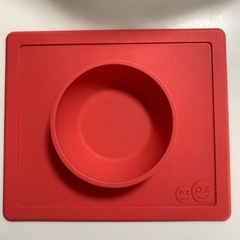 子供用　お皿　イージーピージー  ハッピーボウル　あか