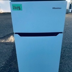 ①✨2017年製✨2018番 Hisense✨2ドア冷凍冷蔵庫✨HR-B95A‼️