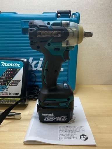 中古 マキタ　TW284D 14V インパクトレンチ　セット