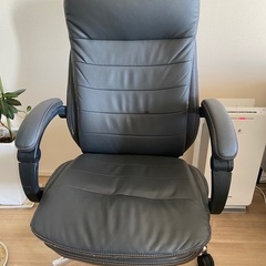 ワークチェア　ニトリ　（クロウドMC-BK）の画像