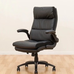 ワークチェア　ニトリ　（クロウドMC-BK）の画像