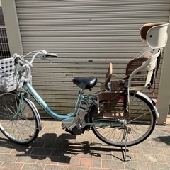 電動アシスト自転車 チャイルドシート付