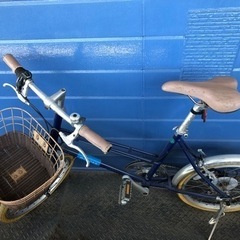 パンク自転車中古　mimosa(ミモザ)：ディープブルー
