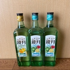 鏡月　ゆず１本、シークヮーサー2本