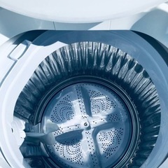 ①✨2021年製✨2034番 SHARP✨全自動電気洗濯機✨ES-GE7E-W‼️