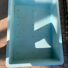 コンテナ　収納ボックス　子供用砂場の画像