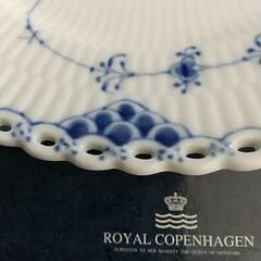 新品 わけあり ロイヤル コペンハーゲン ブルーフルーテッド フルレースの画像