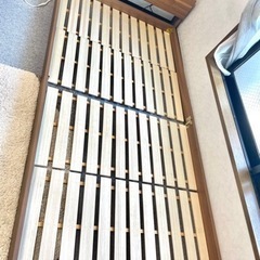 【お譲り先決まりました】ロータイプベッド