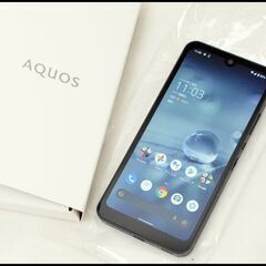 未使用 SIMロック解除済 AQUOS Wish A104SH チャコール Yモバイル 〇