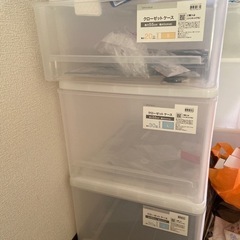 【決まりました】ニトリ　クローゼット　ケース