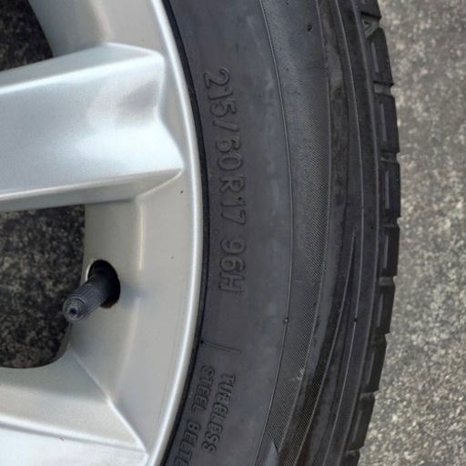 215/60R17 マツダ純正ホイール 4本セット