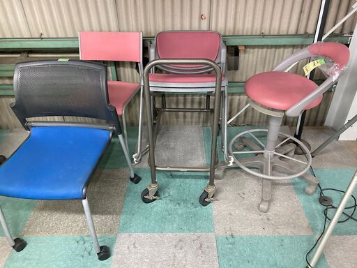 中古　訳あり特価品　スタッキングチェア　会議椅子　会議イス　ミーティングチェア　1脚　愛知　岐阜　一宮市　グッドプライス一宮